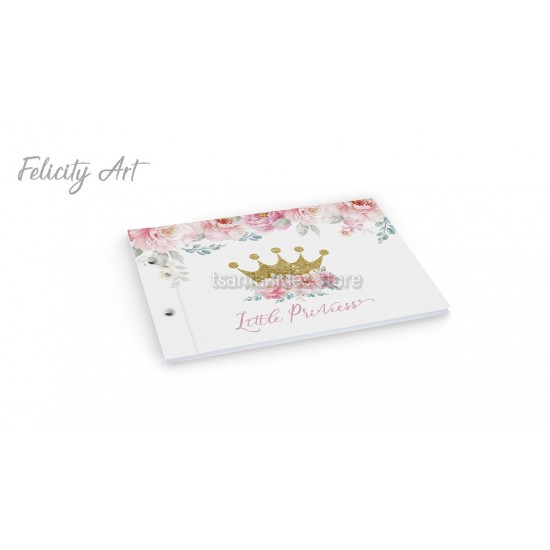Βιβλίο Ευχών με Θέμα Μικρή Πριγκίπισσα TS187B