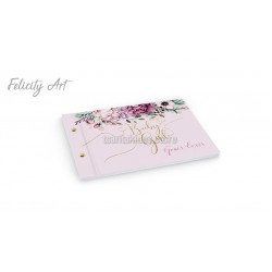 Βιβλίο Ευχών με Θέμα Λουλούδια TS188B