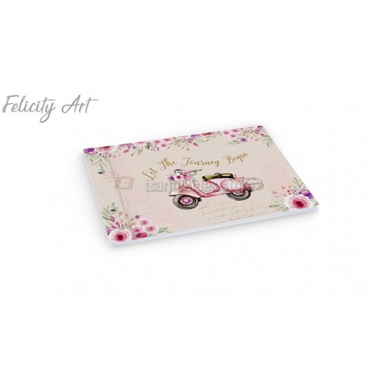 Βιβλίο Ευχών με Θέμα Βέσπα TS189B