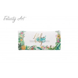 Μπομπονιέρα Βάπτισης Κασετίνα με Θέμα Tropical