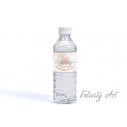 Περιτύλιγμα για Νερό με Θέμα Travel Girl