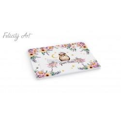 Βιβλίο Ευχών με Θέμα Κουκουβάγια TS192B