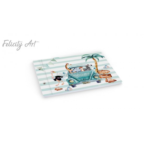 Βιβλίο Ευχών με Θέμα Ζωάκια της ΖούγκλαςTS196B