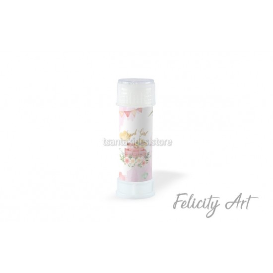 Περιτύλιγμα Σαπουνόφουσκας  με Θέμα Travel Girl