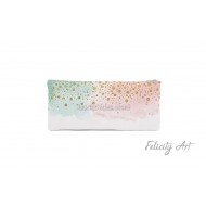 Μπομπονιέρα Βάπτισης για Δίδυμα Υφασμάτινη Κασετίνα 