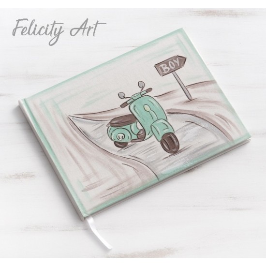 Σετ Βάπτισης με Θέμα "Βέσπα"