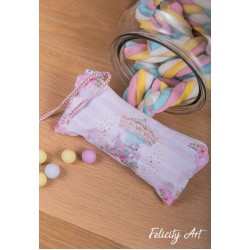 Μπομπονιέρα Βάπτισης Κασετίνα με Θέμα Καρουζέλ