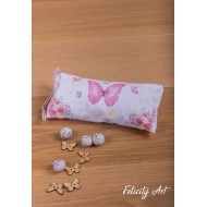 Μπομπονιέρα Βάπτισης Κασετίνα με Θέμα Πεταλούδα