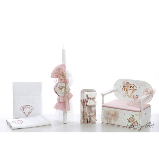 Σετ Βάπτισης με  Θέμα "Diamond"