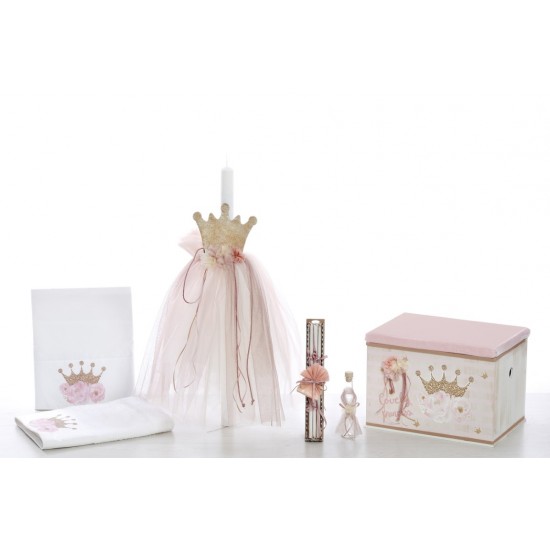 Σετ Βάπτισης με Θέμα "Πριγκίπισσα" Σετ Βάπτισης με Θέμα "Πριγκίπισσα"