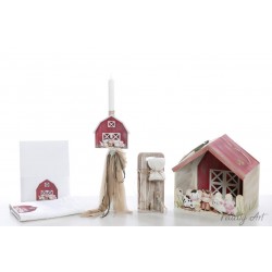 Σετ Βάπτισης με Θέμα  "Φάρμα"