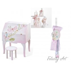 Σετ Βάπτισης με Θέμα "Πεταλούδες"