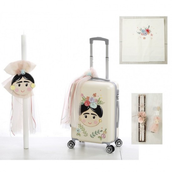 Σετ Βάπτισης με Θέμα  Frida Kahlo