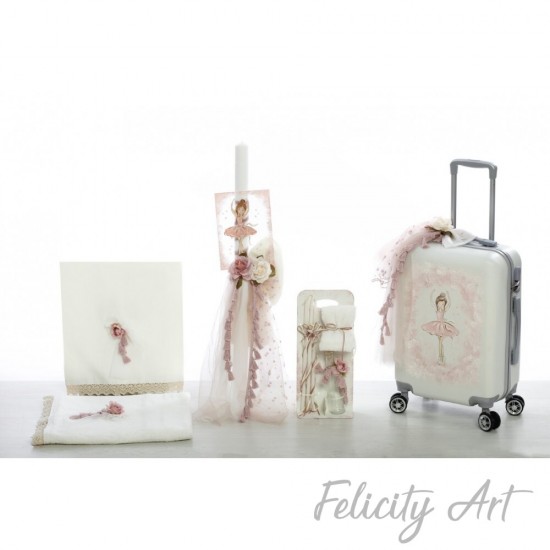 Σετ Βάπτισης με θέμα "Μπαλαρίνα"