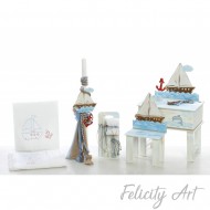 Σετ Βάπτισης με Θέμα  "Καραβάκι"