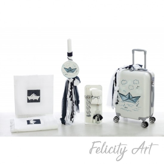 Σετ Βάπτισης με Θέμα  "Καραβάκι"