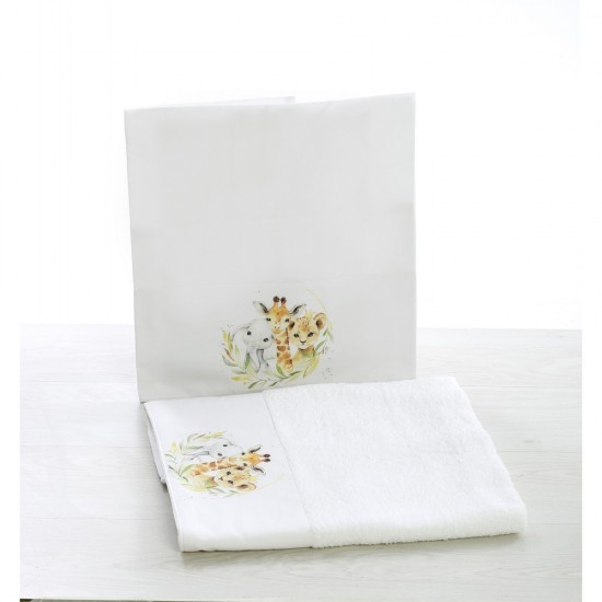 Σετ Βάπτισης με Θέμα  "Ζωάκια της Ζούγκλας"