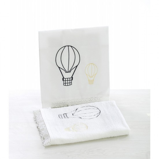 Σετ Βάπτισης με Θέμα  "Αερόστατο"