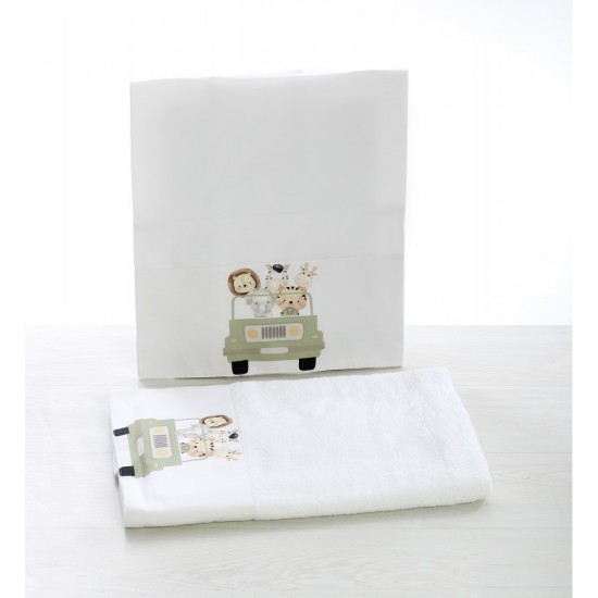 Σετ Βάπτισης με Θέμα  "Ζωάκια της Ζούγκλας"