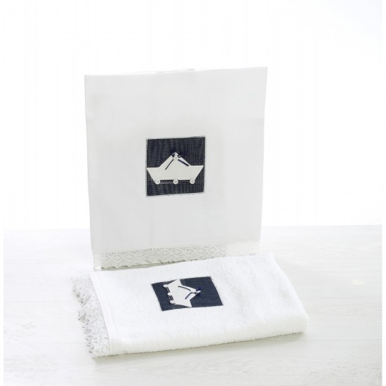 Σετ Βάπτισης με Θέμα  "Καραβάκι"