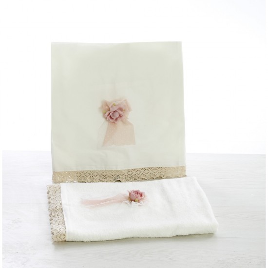 Σετ Βάπτισης με θέμα "Λουλούδια"