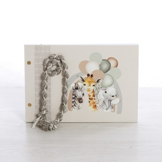 Σετ Βάπτισης με Θέμα  "Ζωάκια Ζούγκλας"