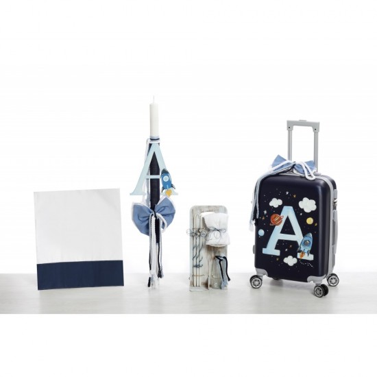 Σετ Βάπτισης με Θέμα  "Μονόγραμμα"