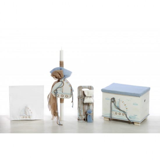 Σετ Βάπτισης με Θέμα  "Καραβάκι"