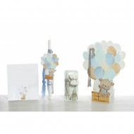 Σετ Βάπτισης με Θέμα "Αρκουδάκι με Μπαλόνια" Σετ Βάπτισης με Θέμα "Αρκουδάκι με Μπαλόνια"