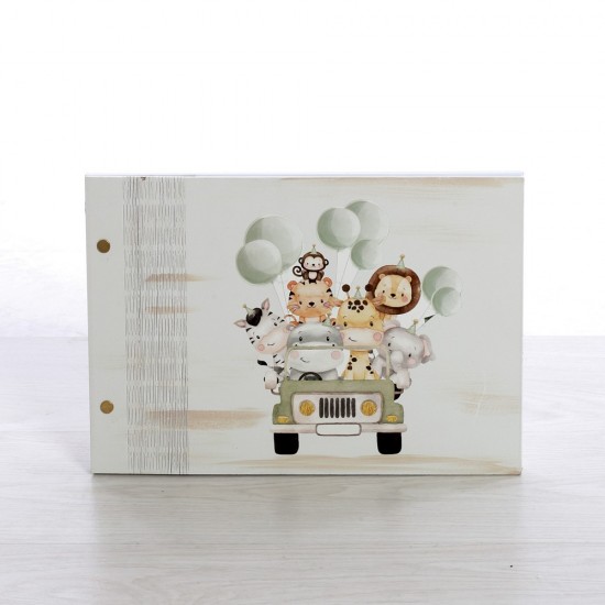 Σετ Βάπτισης με Θέμα  "Ζωάκια Ζούγκλας"