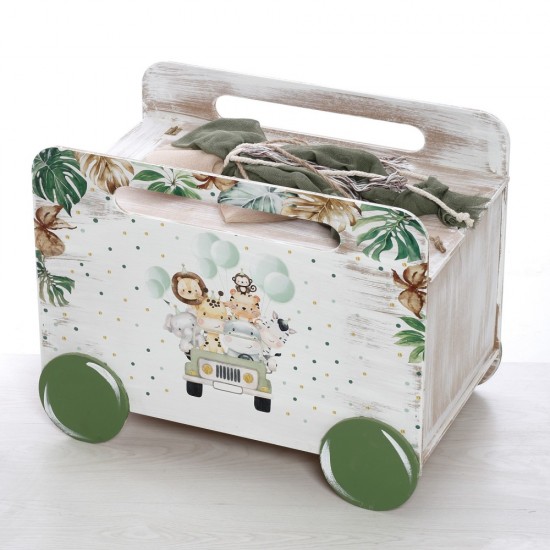 Σετ Βάπτισης με Θέμα  "Ζωάκια Ζούγκλας"