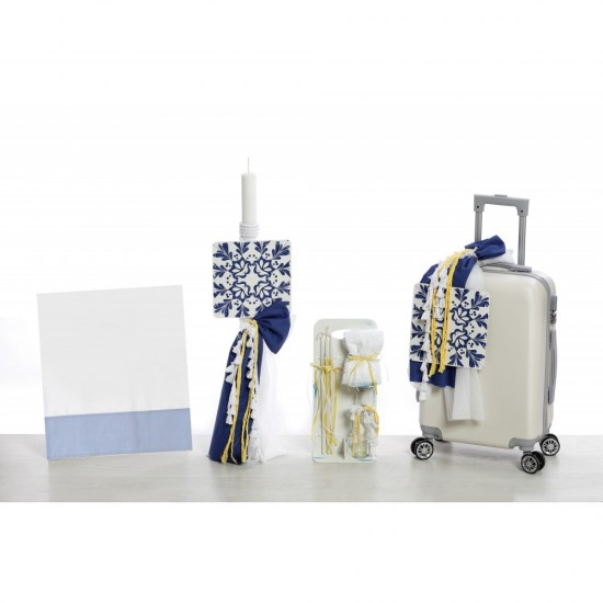 Σετ Βάπτισης με Θέμα "Blue Tiles" Σετ Βάπτισης με Θέμα "Blue Tiles"