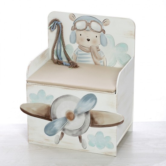 Σετ Βάπτισης με Θέμα  "Αρκουδάκι Πιλότος"