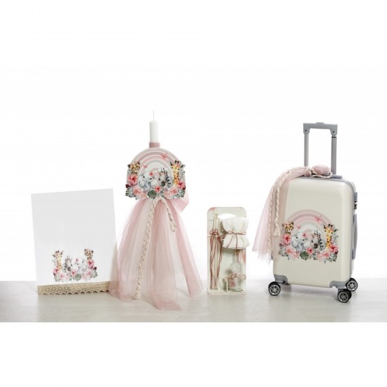 Σετ Βάπτισης με Θέμα "Ζωάκια Ζούγκλας" Σετ Βάπτισης με Θέμα "Ζωάκια Ζούγκλας"