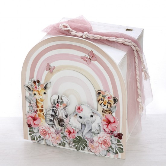 Σετ Βάπτισης με Θέμα "Ζωάκια Ζούγκλας"