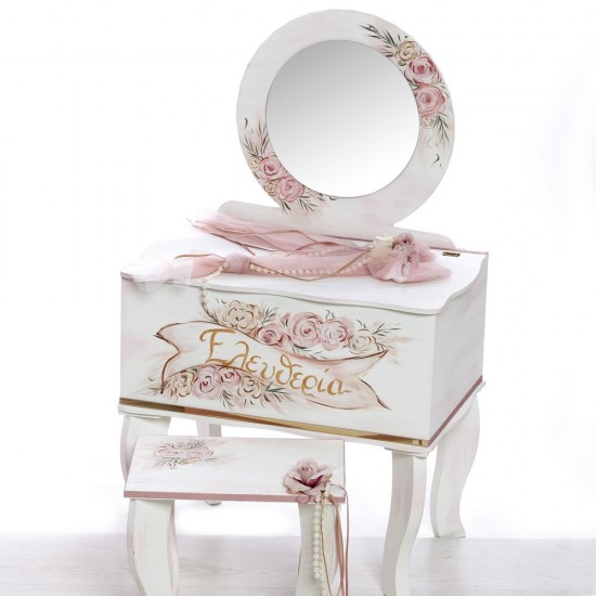 Σετ Βάπτισης  με Θέμα "Λουλούδια"