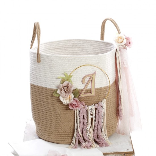 Σετ Βάπτισης  με Θέμα "Μονόγραμμα"