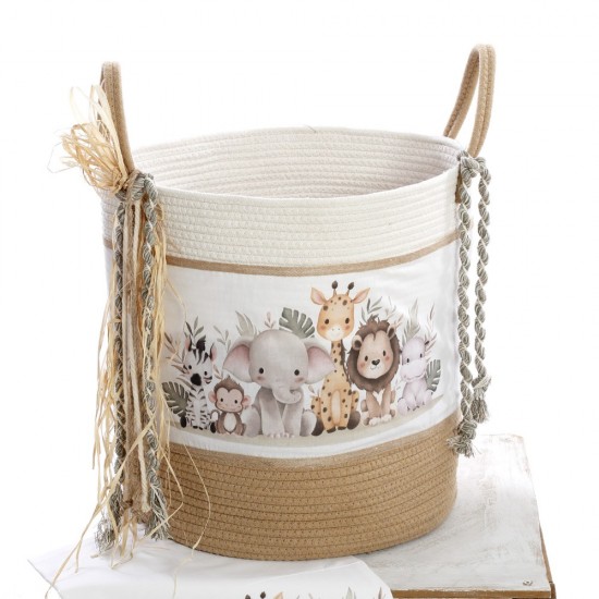 Σετ Βάπτισης με Θέμα  "Ζωάκια της Ζούγκλας"