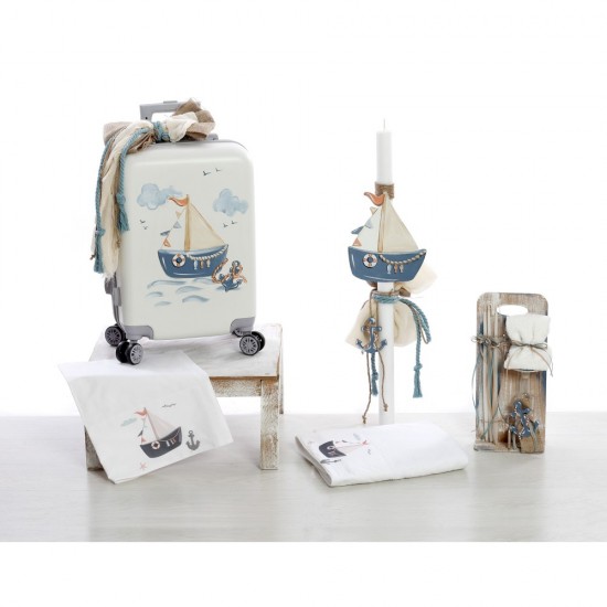 Σετ Βάπτισης με Θέμα  "Καραβάκι"