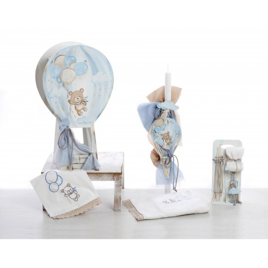 Σετ Βάπτισης με Θέμα  "Αρκουδάκι"