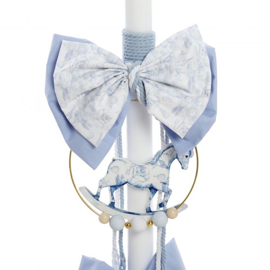 Σετ Βάπτισης με Θέμα  "Vintage Toile Horse"