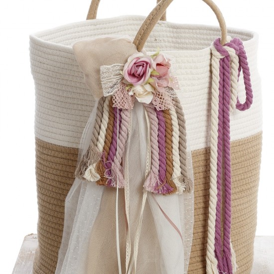 Σετ Βάπτισης Macrame Rainbow Collection