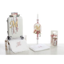 Σετ Βάπτισης Boho Floral Elegance