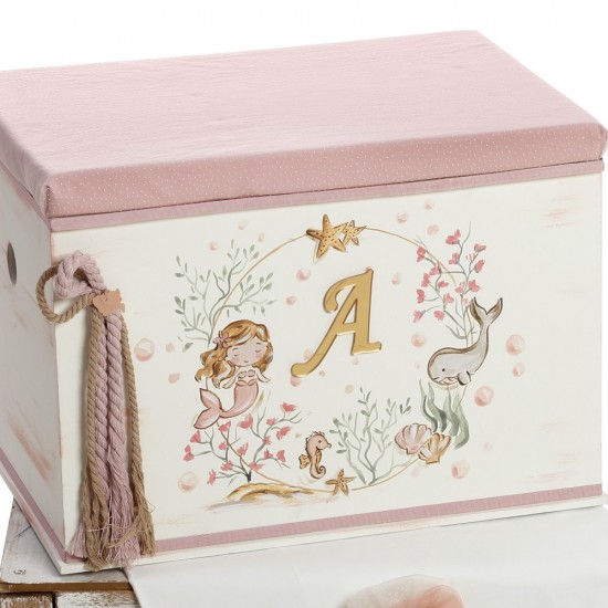 Σετ Βάπτισης Ocean Princess Monogram