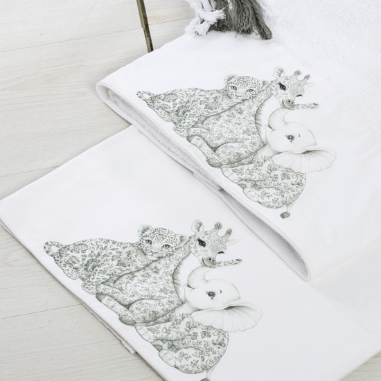 Σετ Βάπτισης με Θέμα  "Vintage Safari Explorer"