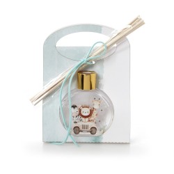  Μπομπονιέρα Βάπτισης Αρωματικό Χώρου με Θέμα Ζωάκια της Ζούγκλας