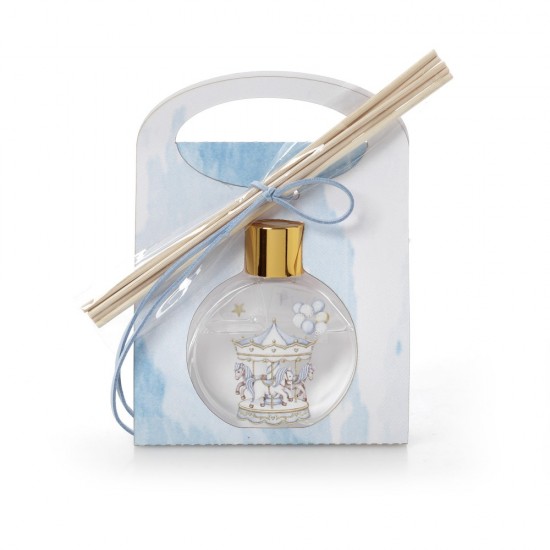  Μπομπονιέρα Βάπτισης Αρωματικό Χώρου με Θέμα Καρουζέλ 