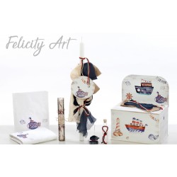 Σετ Βάπτισης με Θέμα  "Ocean"