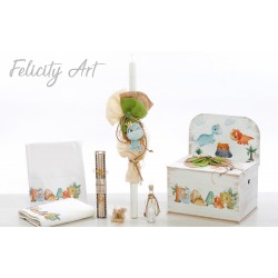 Σετ Βάπτισης με Θέμα "Δεινοσαυράκια"