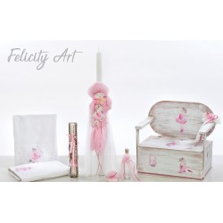 Σετ Βάπτισης με Θέμα  "Μπαλαρίνα"